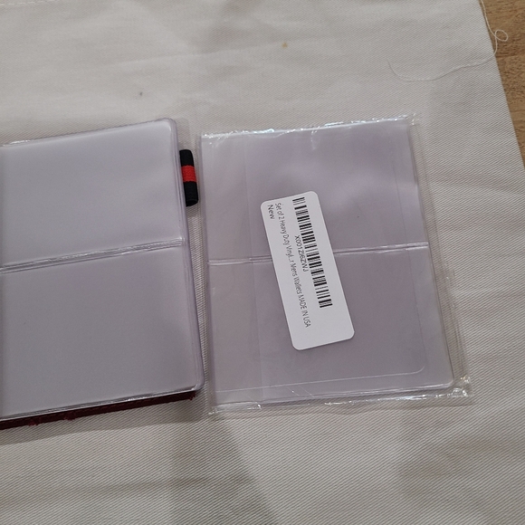 Passport Sized TN Wallet Insert For Travelers Notebook W Extra Card Holders - Picture 5 of 6